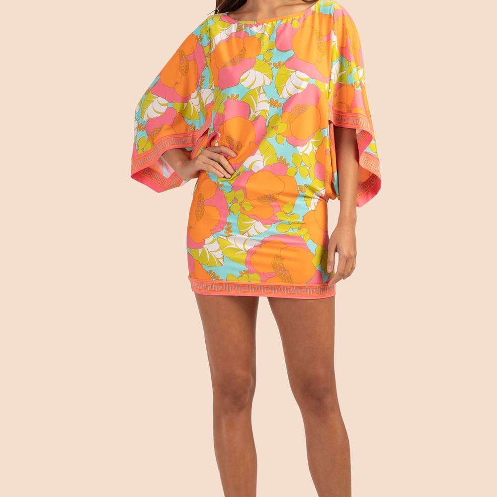 TRINA TURK   PLAYA DE FLOR SWIM TUNIC Cover-up